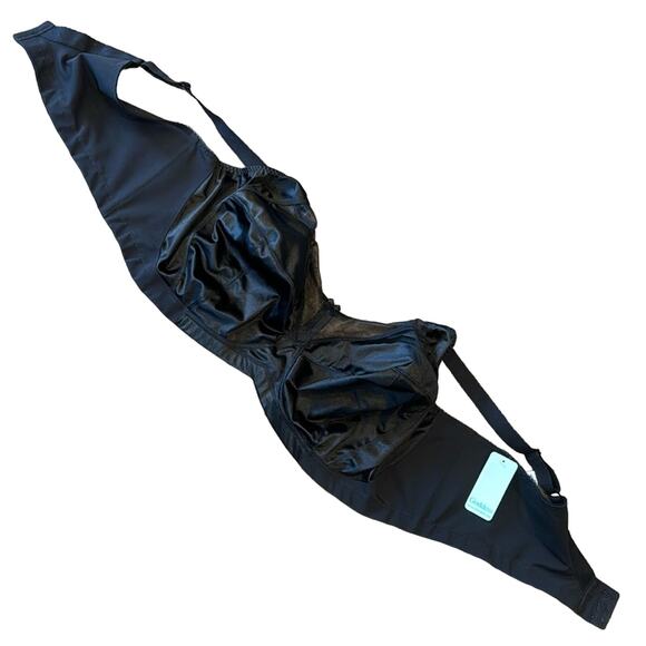 Goddess Keira Soft Cup Bra Black Size 52H - Picture 3 of 6